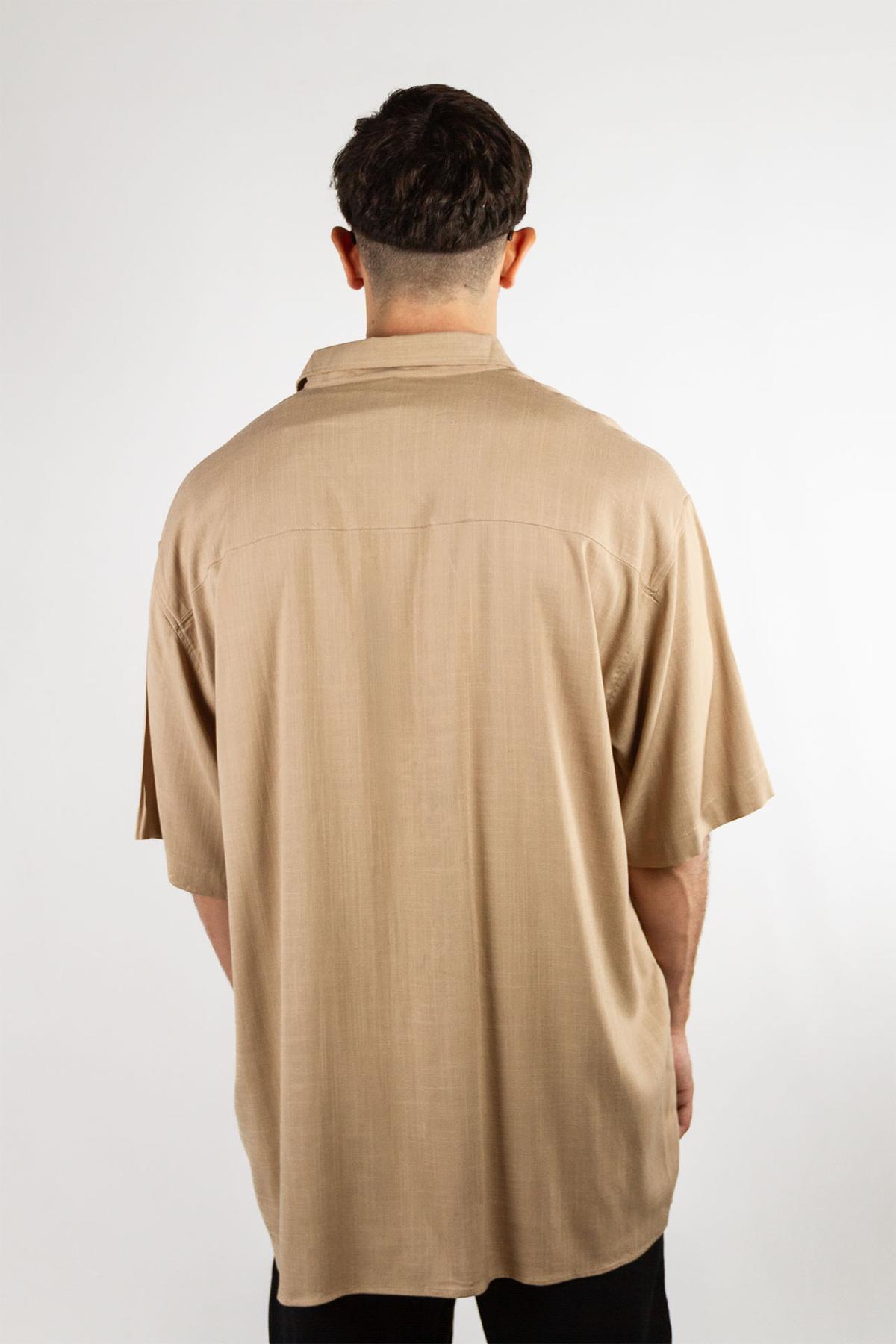 Camisa Ocn Hombre Garment Camel(T5)