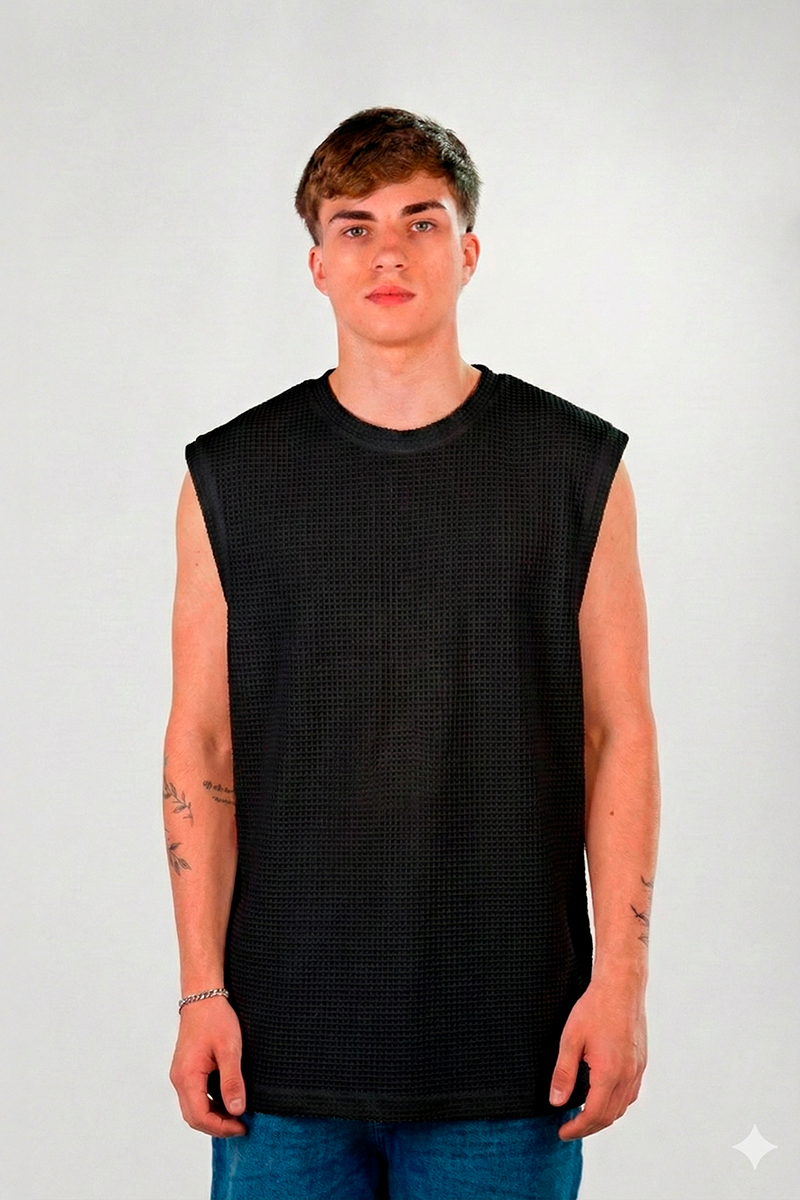 Musculosa Ocn Sole Negro