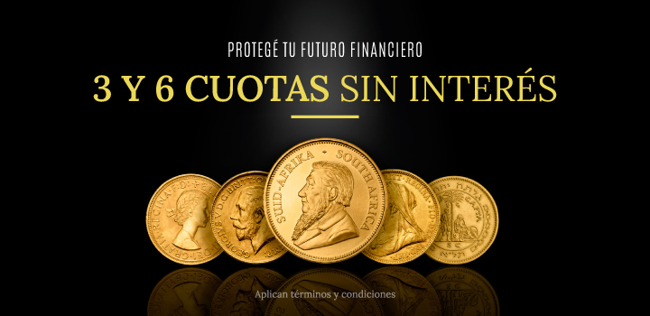 Monedas de oro