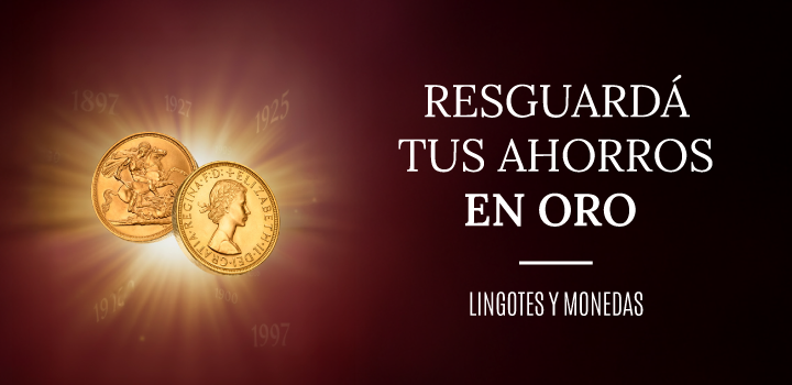 Monedas de oro
