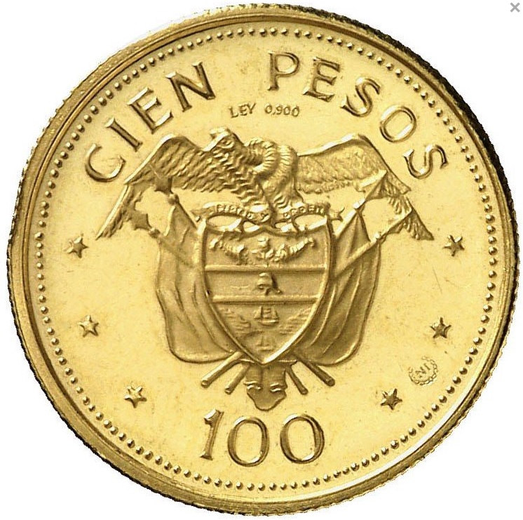 Moneda Oro 22 kts Congreso Eucarístico Internacional 4.3 g