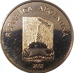 Moneda de Oro 22 Kts. Argentina 100 Aniversario - Ciudad de Comodoro Rivadavia 8g