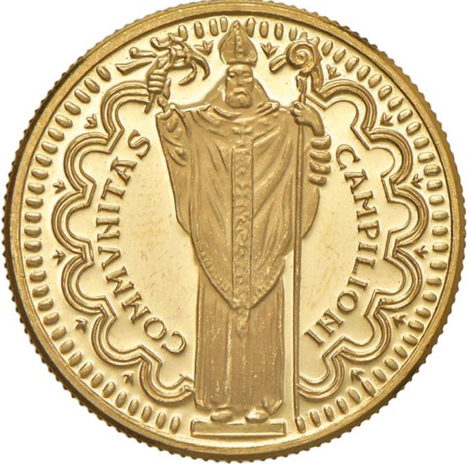 Moneda Oro 22 kts 20 Francos - Casinò di Campione d'Italia 6gr