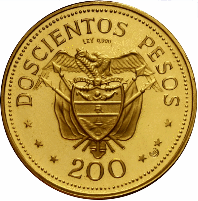 Moneda Oro 22 kts Congreso Eucarístico Internacional 8,6 g