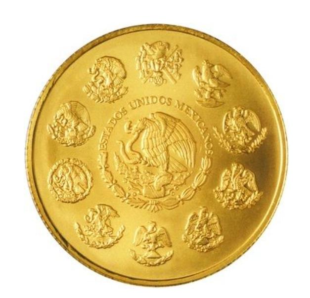 Moneda de oro 24 Kts 1 Onza "Libertad" - México 31.1 gr