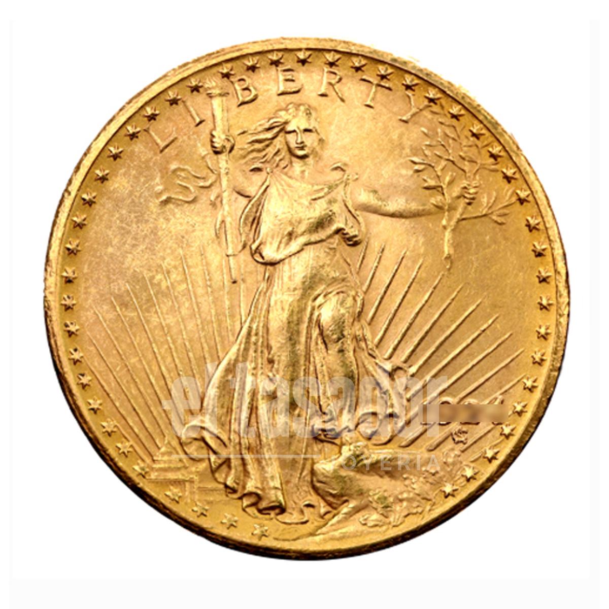 Moneda Oro 22 Kts. American Eagle 20 Dólares 33,4 g.