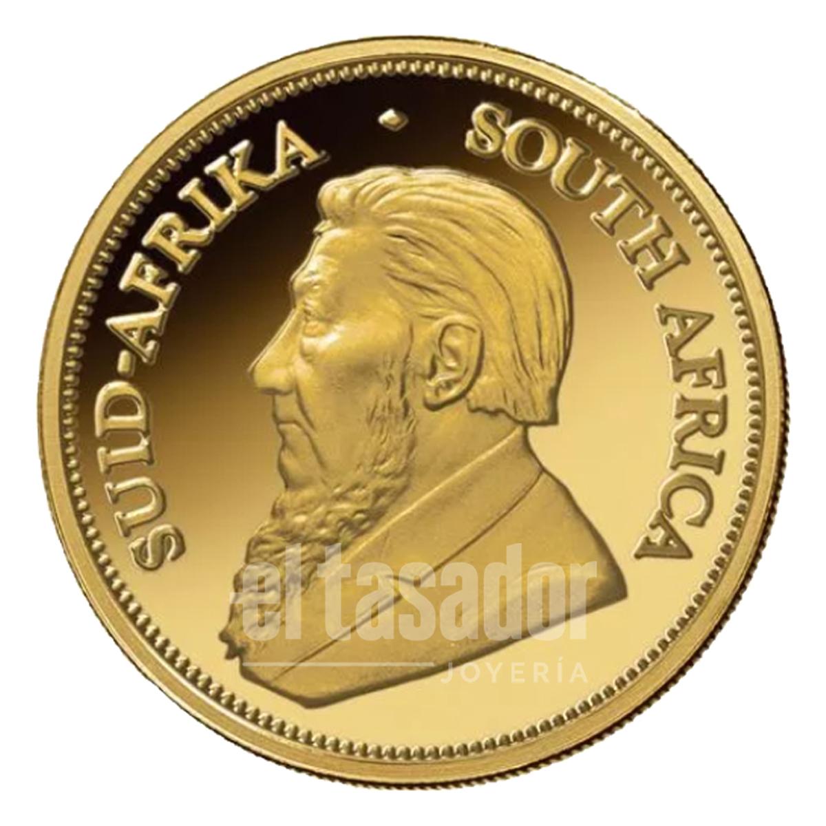 Moneda de Oro 22 Kts. Krugerrand 1/4 Oz
