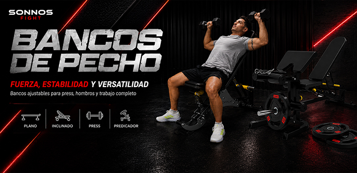 Banco Inclinado con Mancuernas para Entrenar | Sonnos Deporte