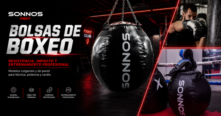 Bolsa de Boxeo para Entrenar | Sonnos Deporte