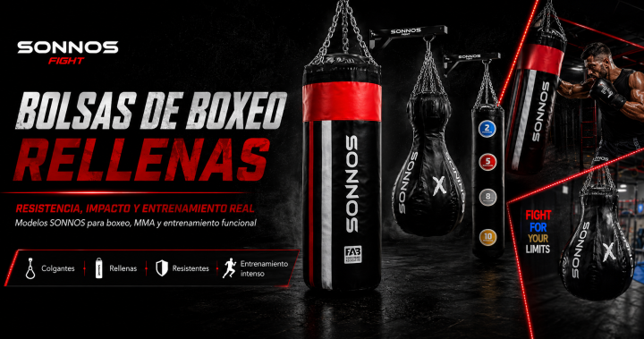 Bolsas de Boxeo Rellenas | Entrenamiento de Golpeo y Potencia