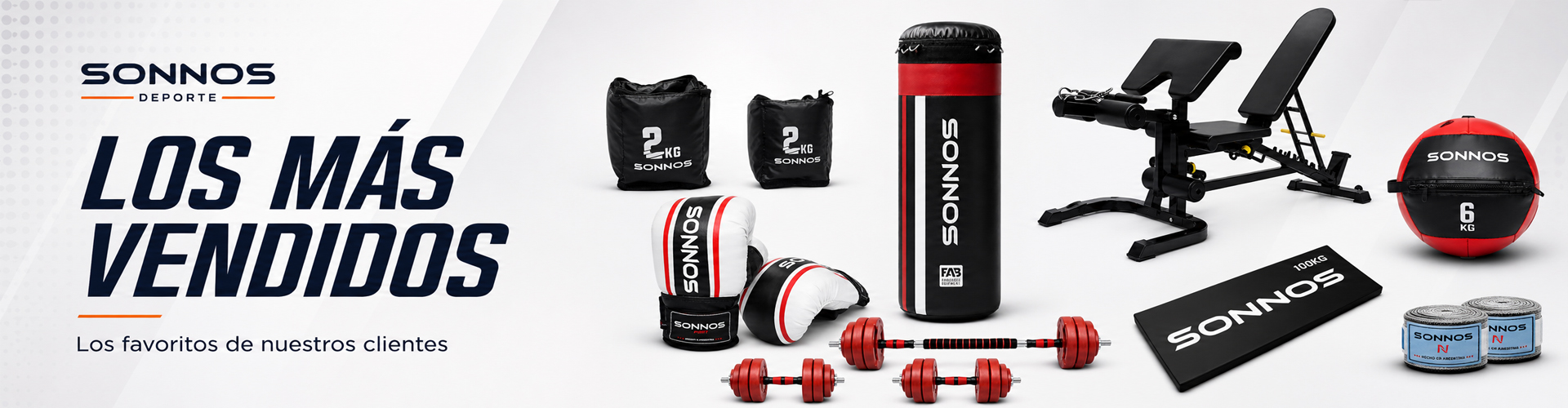 Productos Más Vendidos | Equipamiento Deportivo y Fitness  Sonnos