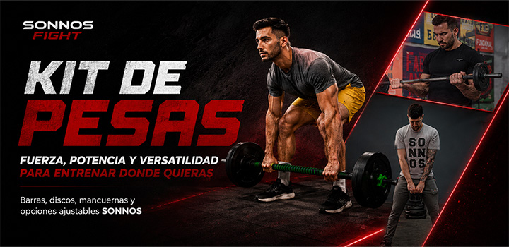 Kits Discos + Mancuernas para Entrenar | Sonnos Deporte