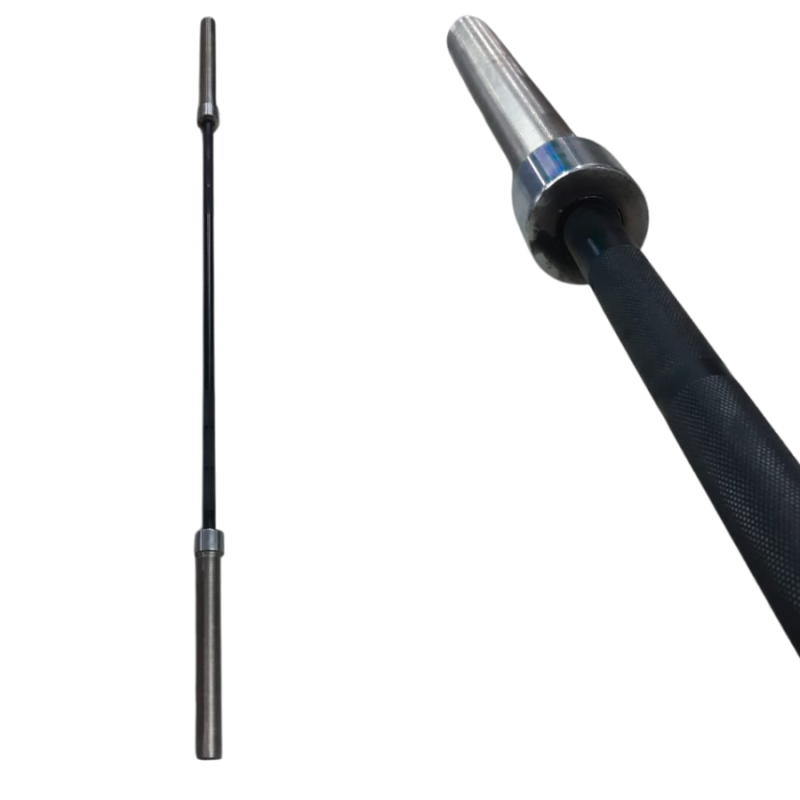 Barra Olímpica SONNOS 2,20mts Negra 20kg Ø50mm 4 Rodamientos