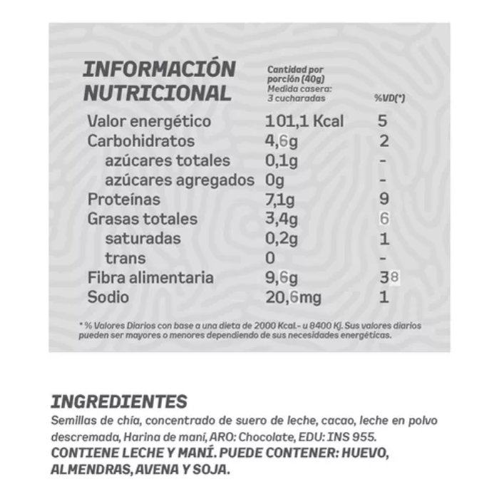 CHIA PUDDINGS GRANGER x 300gms - Chocolate