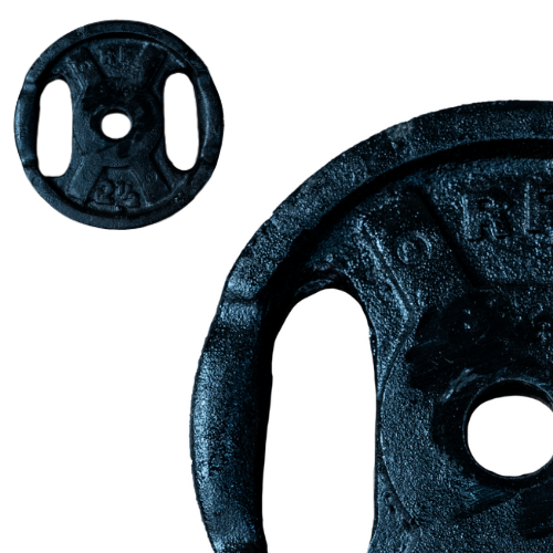 DISCO FUNDICION LyF 2,5kg x Ø30mm NEGRO (con manija)