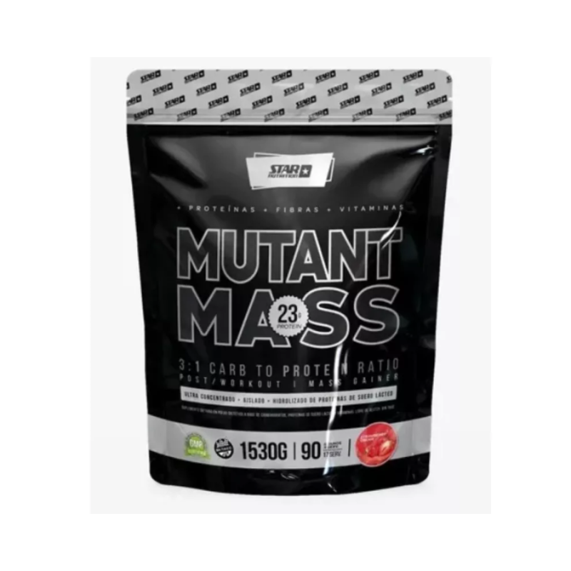 Combo Star Nutrition: Whey 2Lbs + Creatina + Mutant Mass 1.5kg
