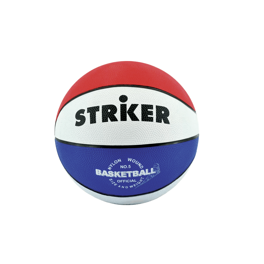 PELOTA BASQUET N°5 STRIKER GOMA (multicolor)