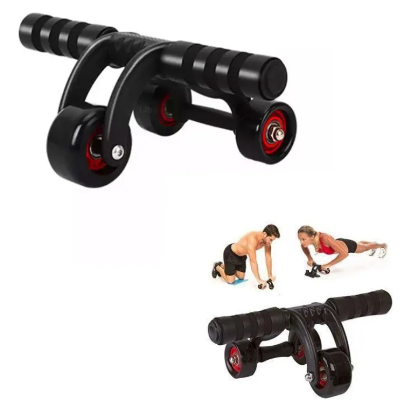 Kit Mancuernas PVC 30 kg + Rodillo Abdominal 3 Ruedas