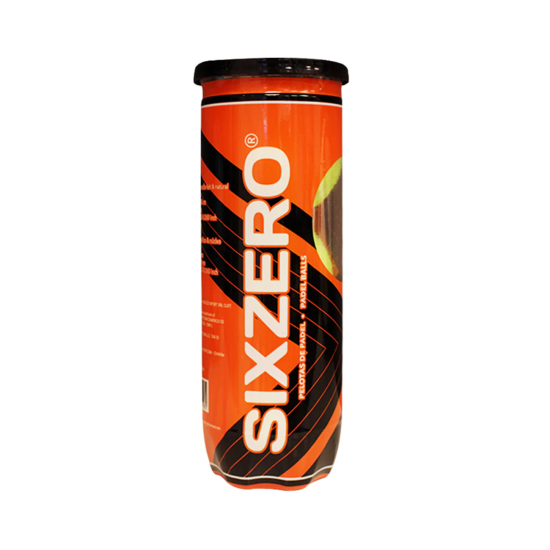TUBO PELOTA PADDLE SIXZERO X 3