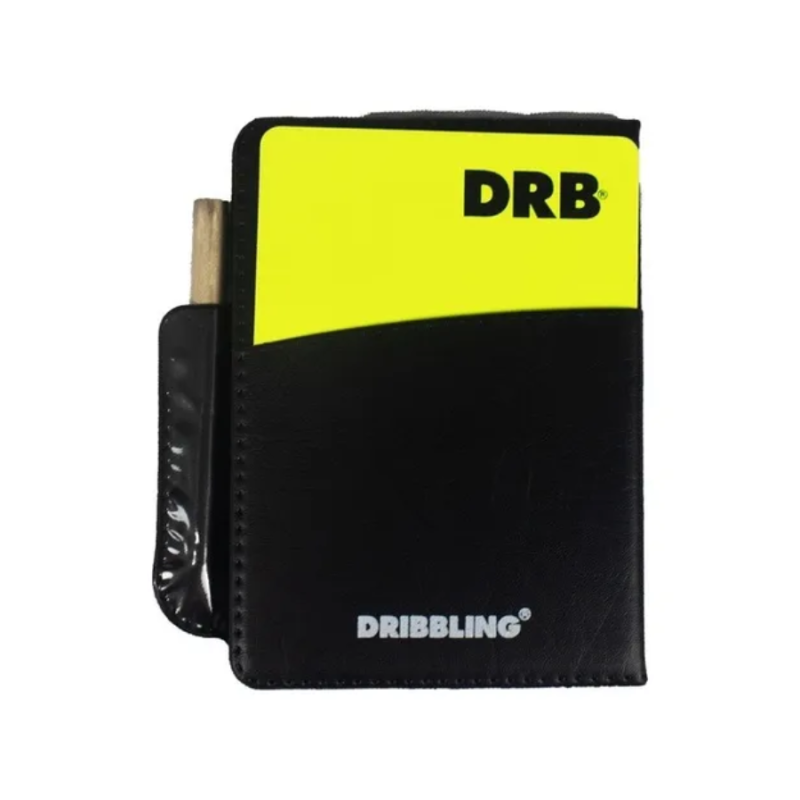 Tarjetas Árbitro Fútbol DRB 2.0 con Funda + Lápiz + Formulario