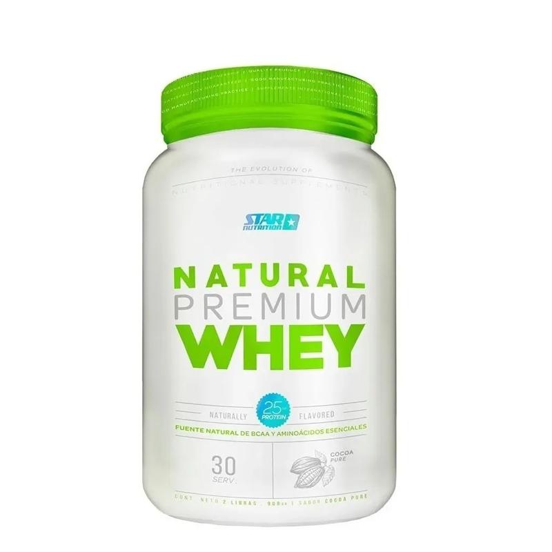 SUPLEMENTO NUTRICIONAL PROTEINA STAR NUTRITION NATURAL PREMIUM WHEY x 2 lbs