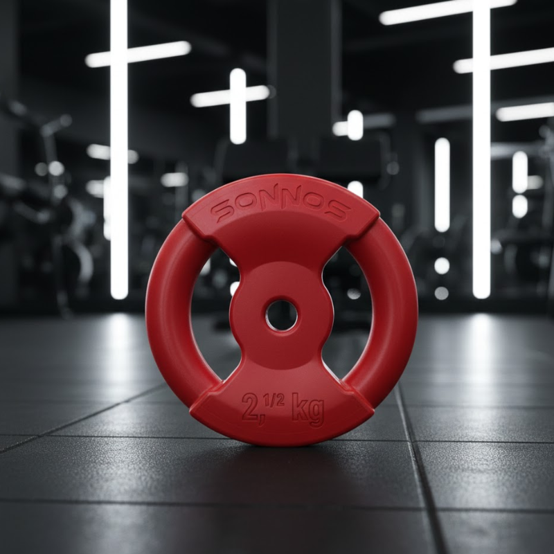 DISCO PVC SONNOS 2½kg ROJO (con manija)