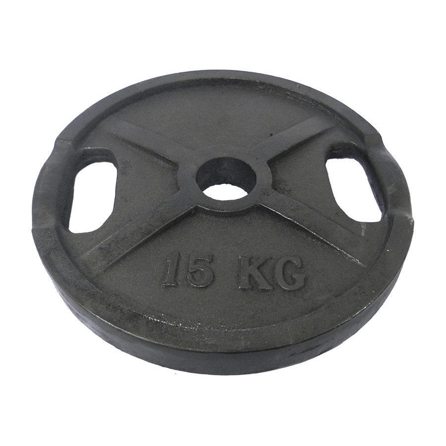 DISCO FUNDICION SONNOS OLIMPICO 15kg x Ø50mm GRIS (con manija)