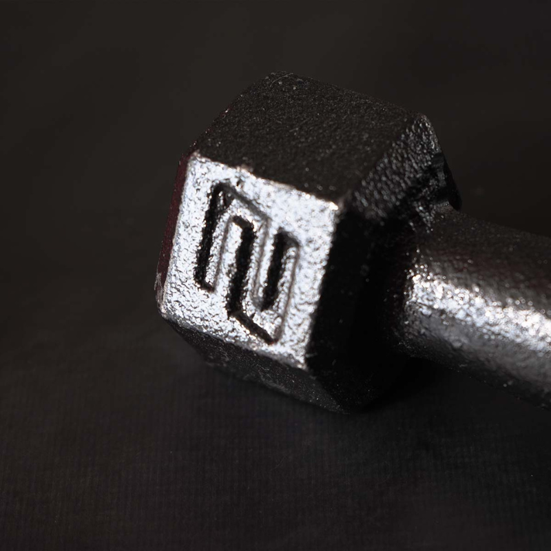 Mancuerna Fundición Hexagonal 2kg | SONNOS Reforzada