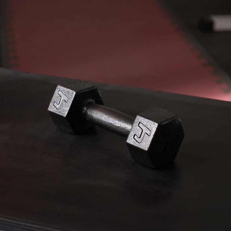 Mancuerna Hexagonal Fundición 4kg | SONNOS Pintura Martillada