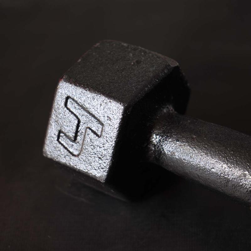 Mancuerna Hexagonal Fundición 4kg | SONNOS Pintura Martillada