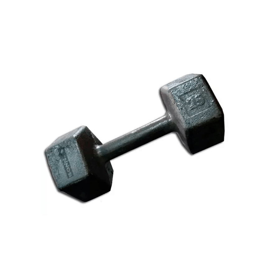 MANCUERNA FUNDICION SONNOS 25kg (hexagonal)