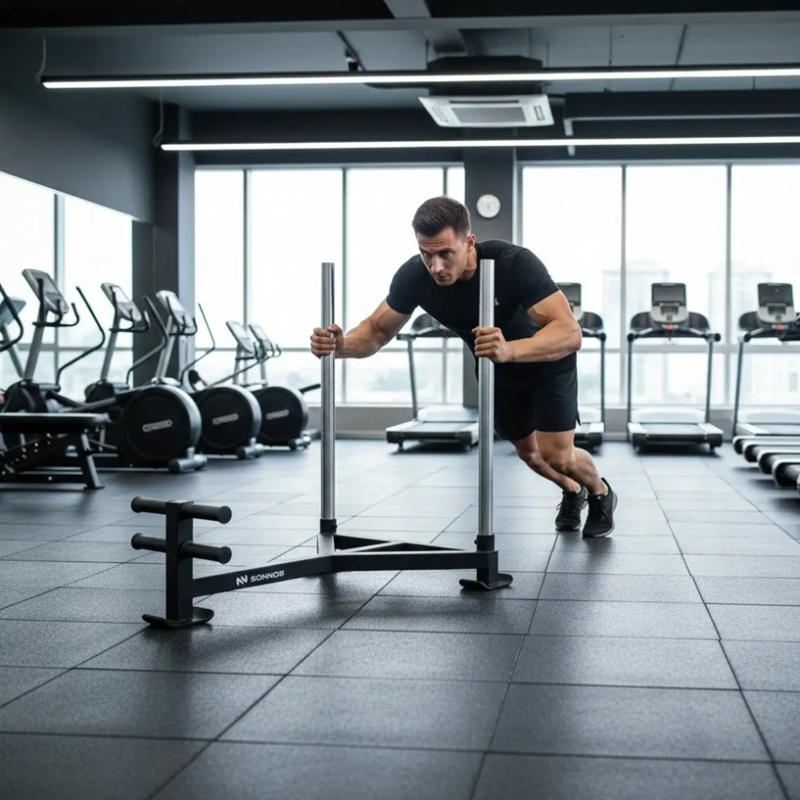 Trineo de tracción y empuje ideal crossfit - funcional