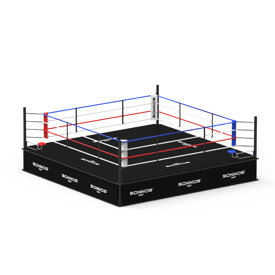 RING BOXEO SONNOS PROFESIONAL 6mts x 6mts x 90cm medidas oficiales FAB FIB