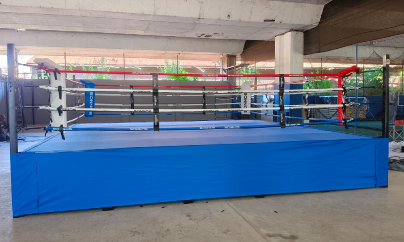RING BOXEO SONNOS PROFESIONAL 6mts x 6mts x 90cm medidas oficiales FAB FIB