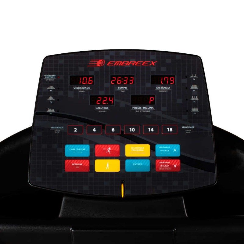CINTA CORRER PRO EMBREEX ARG-568BXi con inclinación