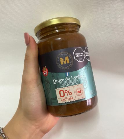 DULCE DE LECHE 0% LACTOSA DOÑA MAGDALENA 450grs