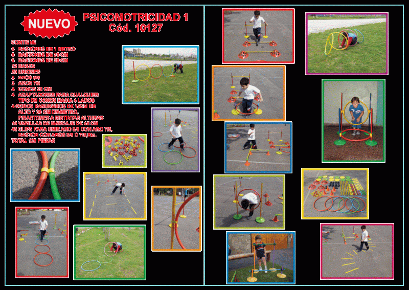 SET PSICOMOTRICIDAD N°1 (126 piezas)