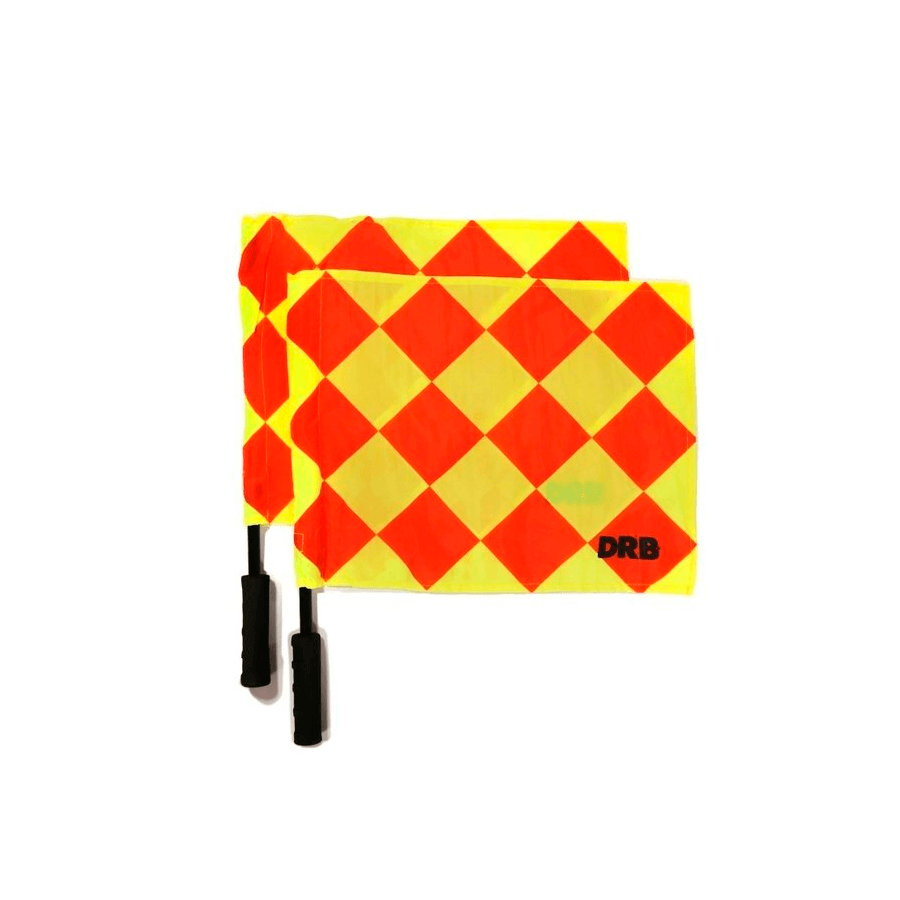 BANDERA ARBITRO FUTBOL DRB (venta x par)