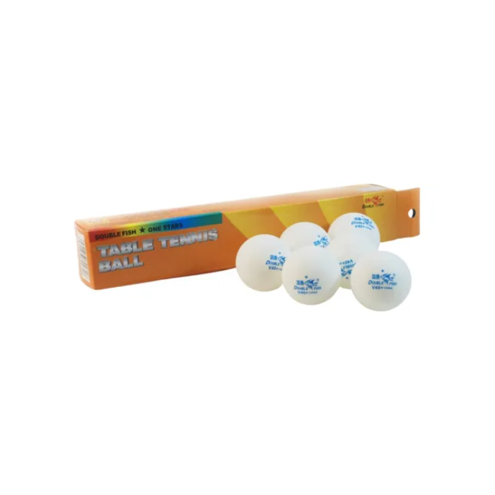 PELOTA PING PONG D.FISH 1 ESTRELLA X 6 UNIDADES