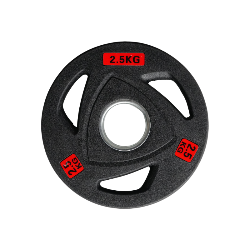 Disco Olímpico Trigrip Recubierto Caucho 2,5 kg Ø50mm Importado