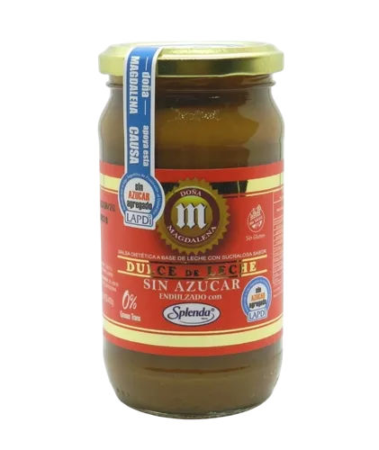 DULCE DE LECHE CON SPLENDA DOÑA MAGDALENA 400grs