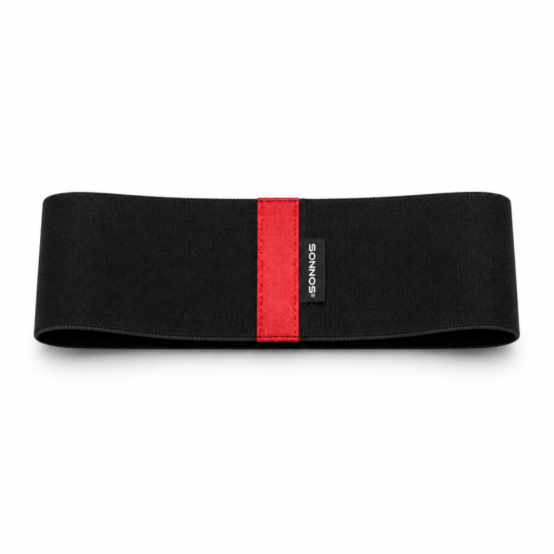 Banda de Tela Circular Sonnos Roja – Tensión Baja 35x10cm