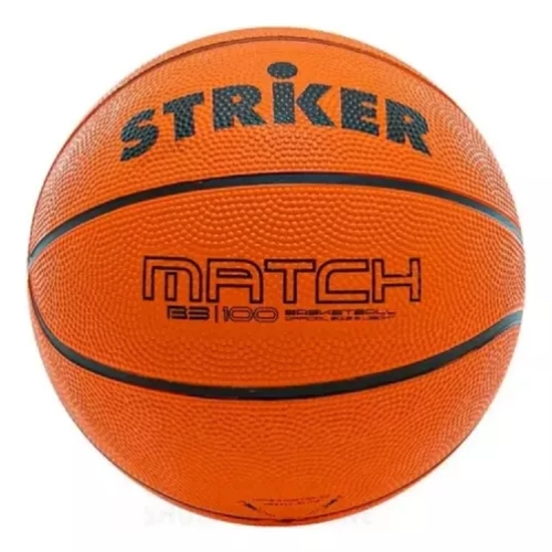 PELOTA BASQUET Nº6 STRIKER CAUCHO naranja