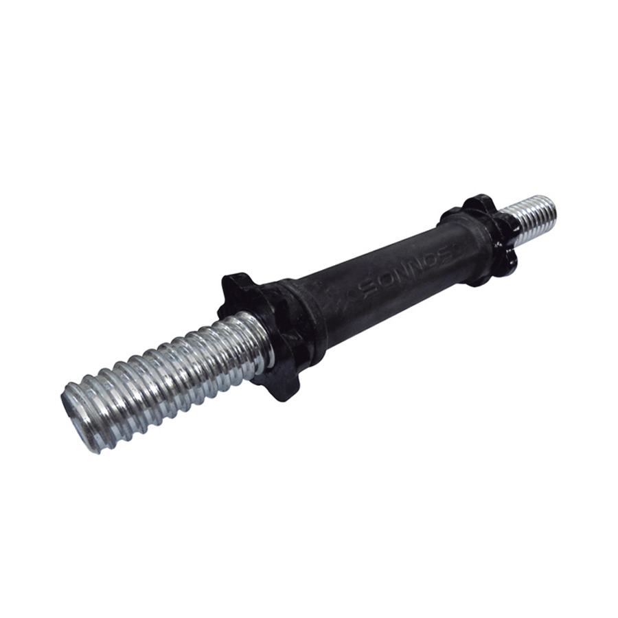 MANCUERNA MACIZA SONNOS A ROSCA PUÑO PVC 35cm x 30mm (CON TUERCAS)