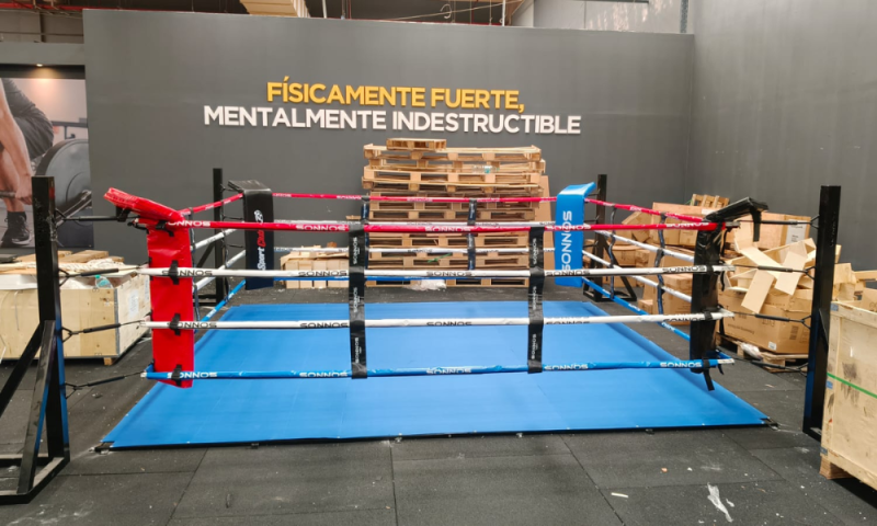 RING BOXEO SONNOS INICIAL 4mts x 4mts Amurable CON PISO