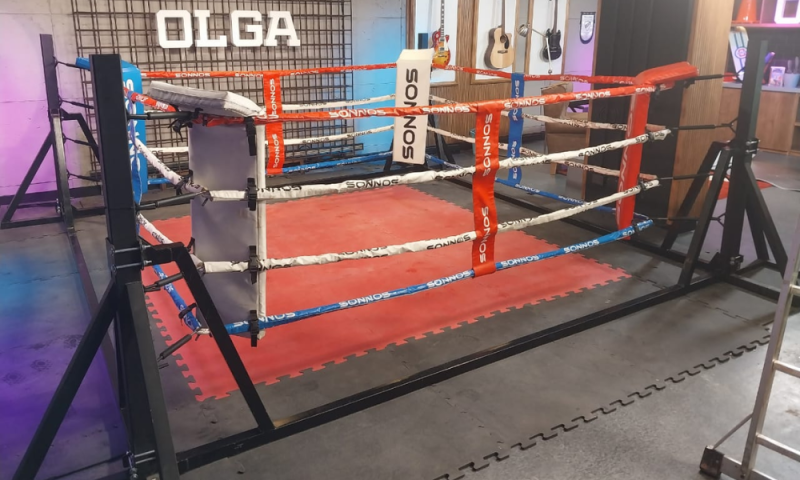 RING BOXEO SONNOS INICIAL 4mts x 4mts Amurable CON PISO