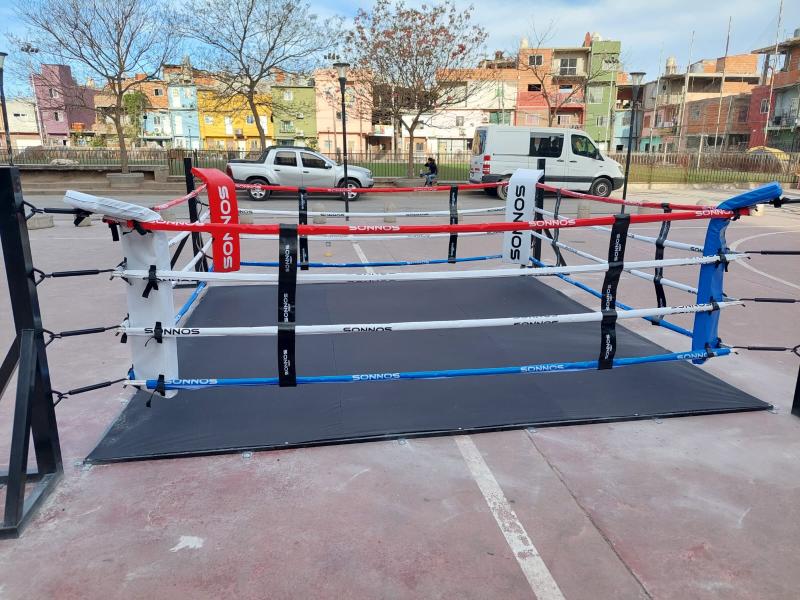 RING BOXEO SONNOS INICIAL 4mts x 4mts Amurable CON PISO