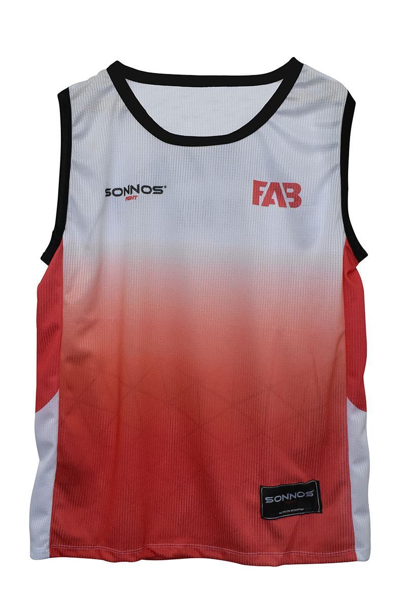 Musculosa SONNOS Oficial FAB 2020 – Homologada para Competencias de Boxeo