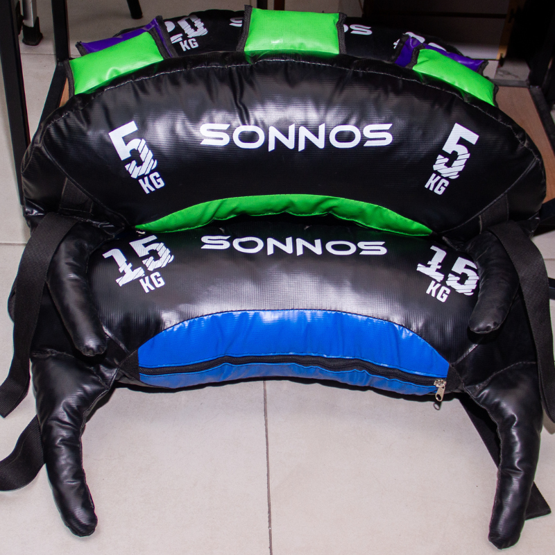 BOLSA ENTRENAMIENTO SONNOS BULGARA 5kg (verde)