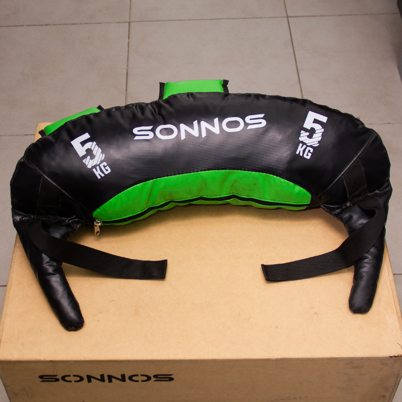 BOLSA ENTRENAMIENTO SONNOS BULGARA 5kg (verde)